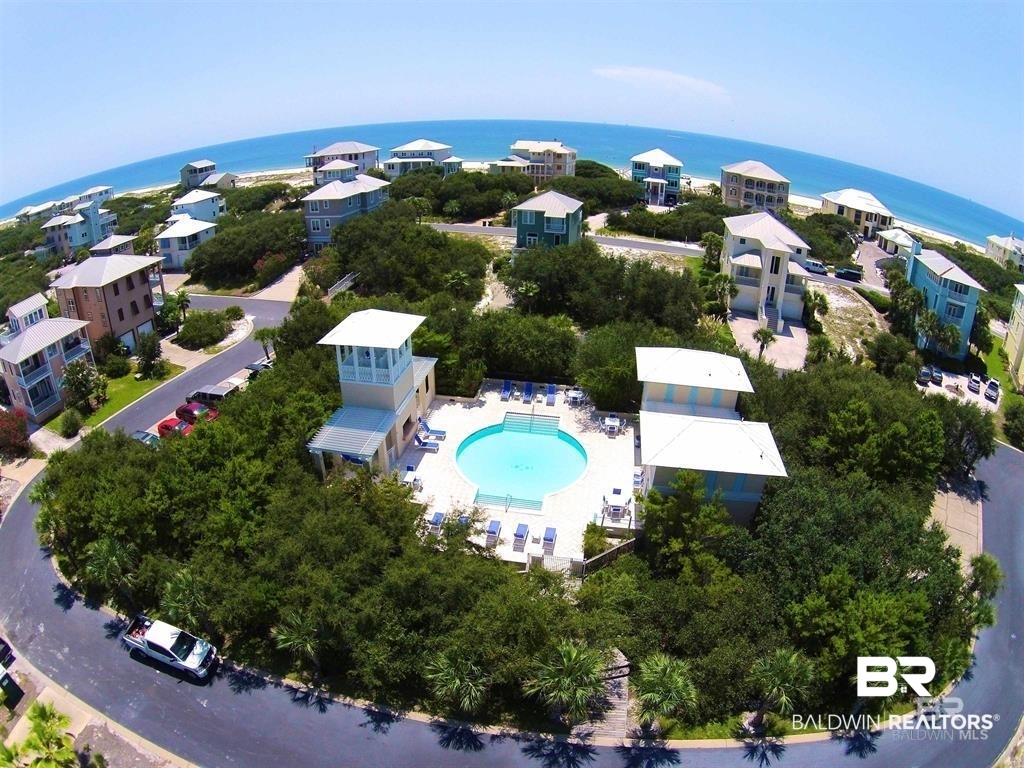 815 Plantation Road, Unit 301 Gulf Shores, AL 36542 - Photo 23 of 29 Birds eye view of property with a water view