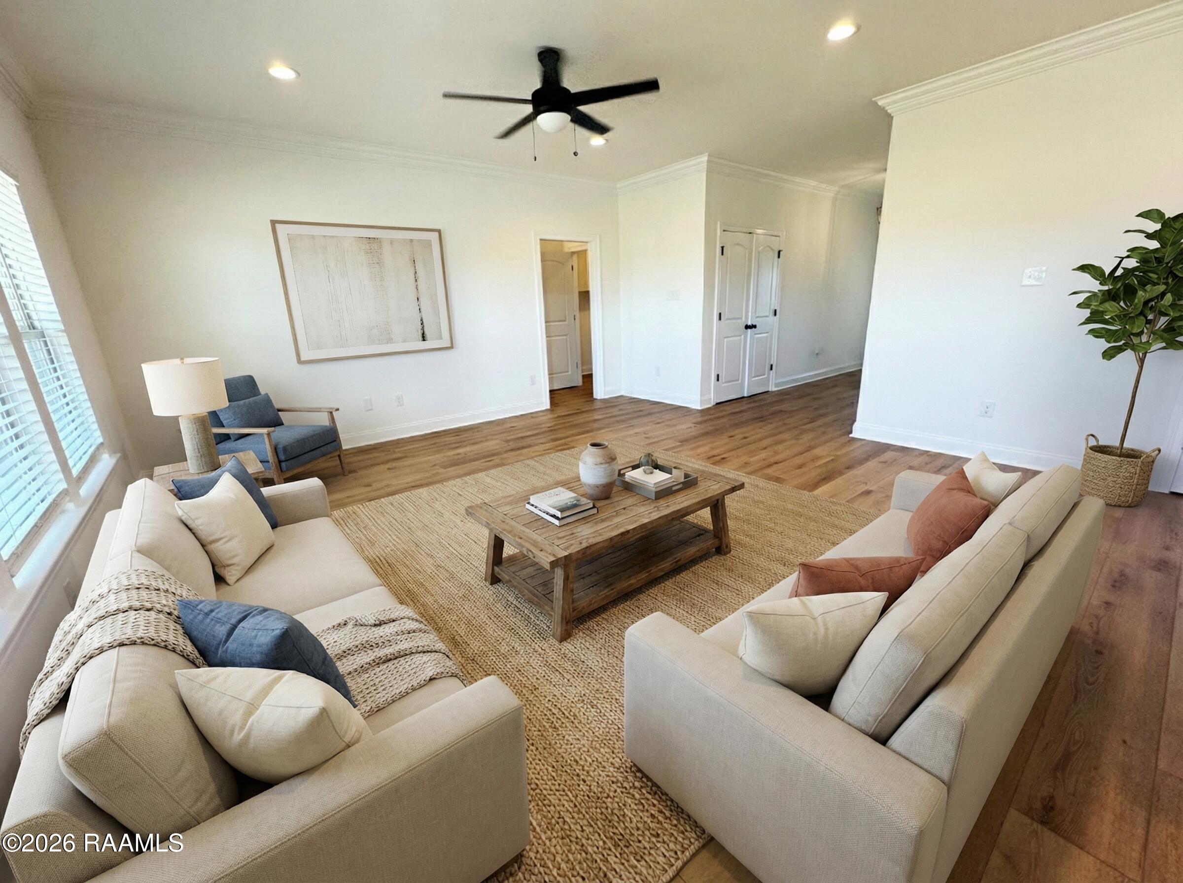 123 Star Lane Broussard, LA 70518 - Photo 3 of 12 Virtually Staged - Living Room