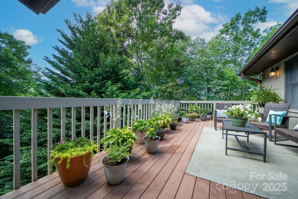 58 Warwaseeta Court Brevard, NC 28712 - Photo 29 of 48 a garden view with a seating space