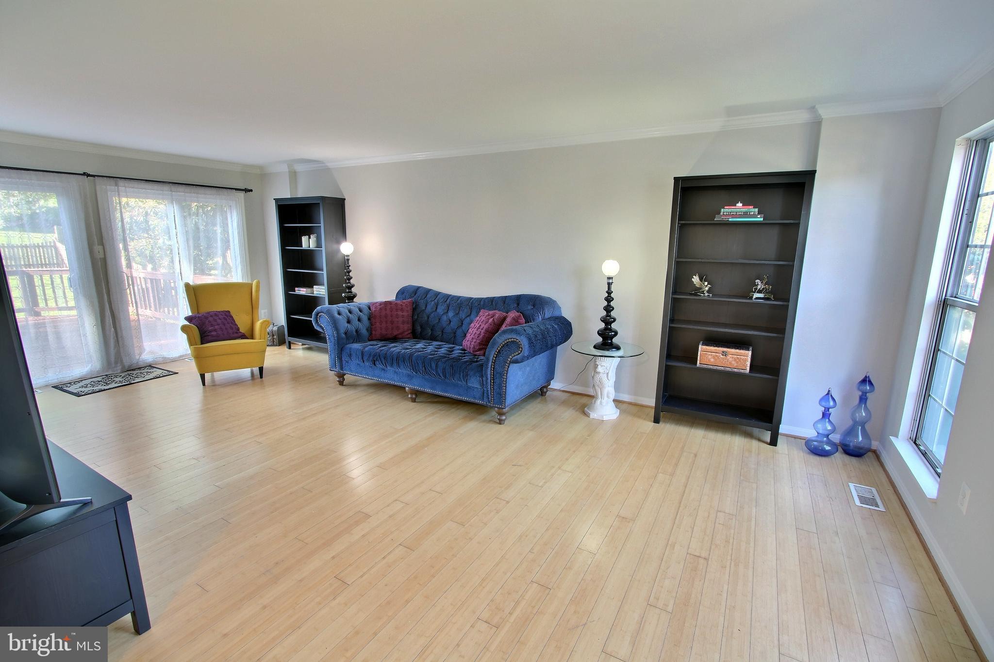 813 Pointer Ridge Drive Gaithersburg, MD 20878 - Photo 6 of 43 a living room with furniture and a flat screen tv