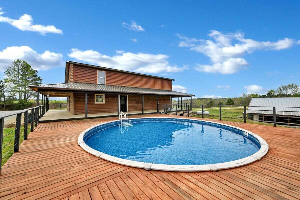 196 County Road 3706 Addison, AL 35540 - Photo 44 of 49 Deck and Pool