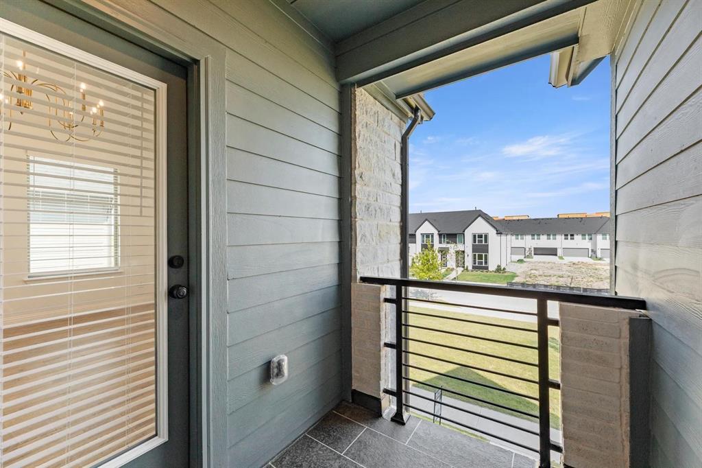 2543 Brunswick Way Allen, TX 75013 - Photo 21 of 38 a view of a balcony from a window