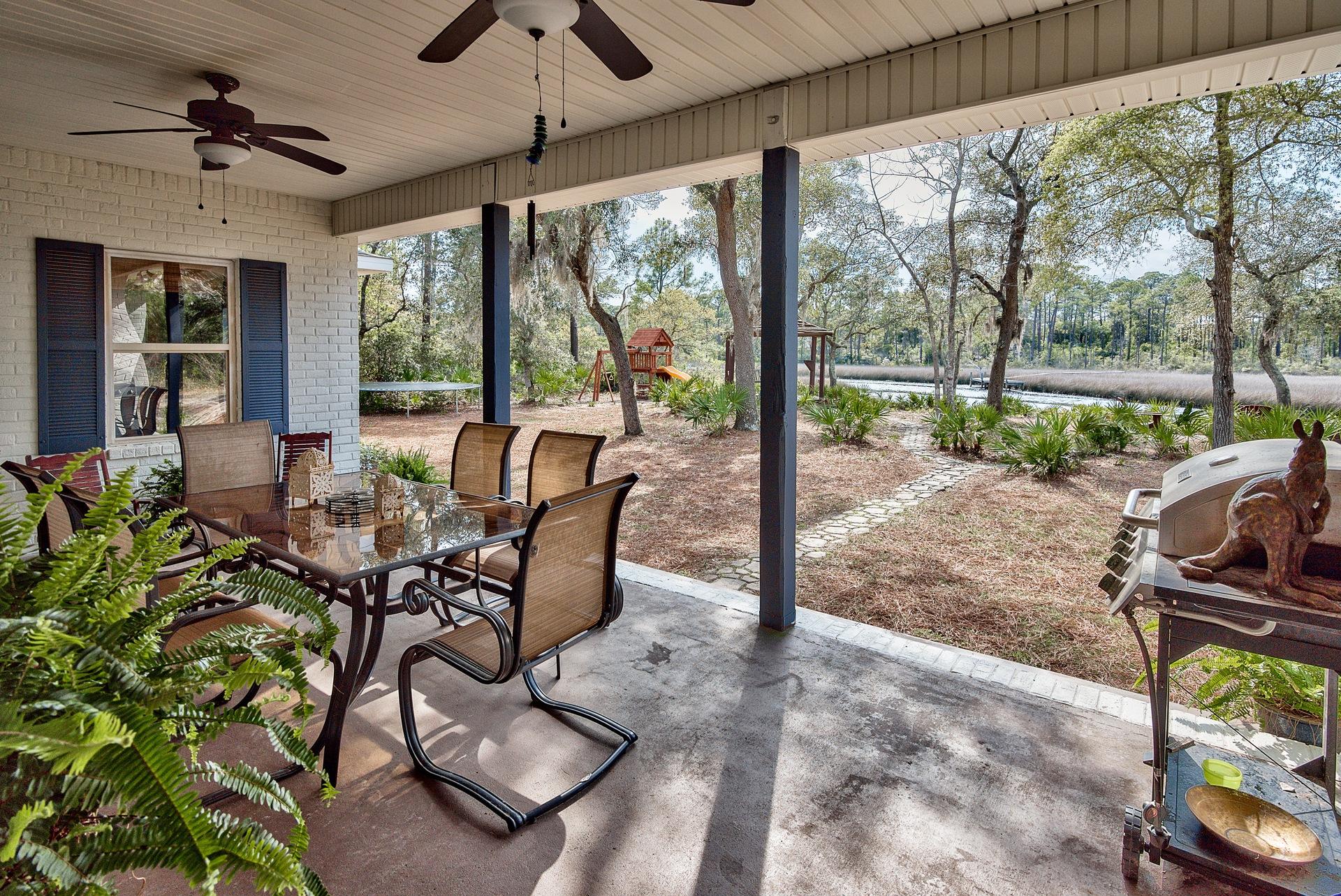 109 West Hodge Road Santa Rosa Beach, FL 32459 - Photo 13 of 47 Patio view