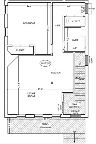 $2,250 | 47-49 Walnut Street, Unit 1, Boston, MA 02122