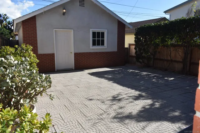 a view of a small space