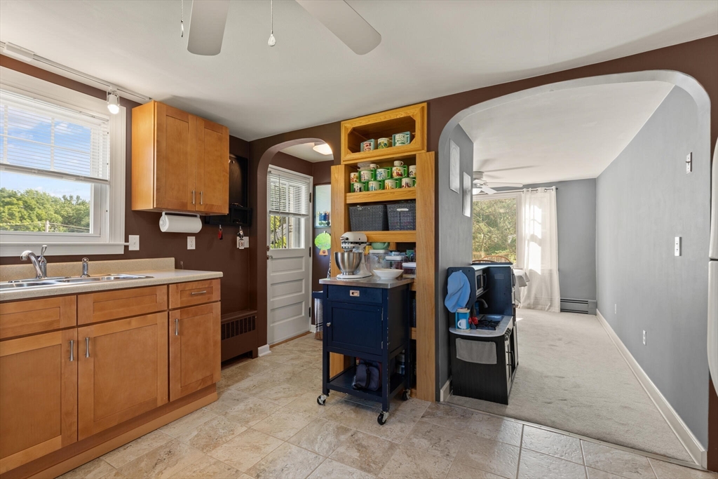 8 Harding Street Cherry Valley, MA 01611 - Photo 8 of 20 a view of a kitchen and dining room