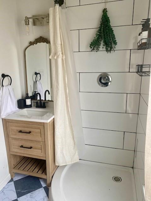 440 South Main Street Springtown, TX 76082 - Photo 28 of 33 a bathroom with a sink and a mirror