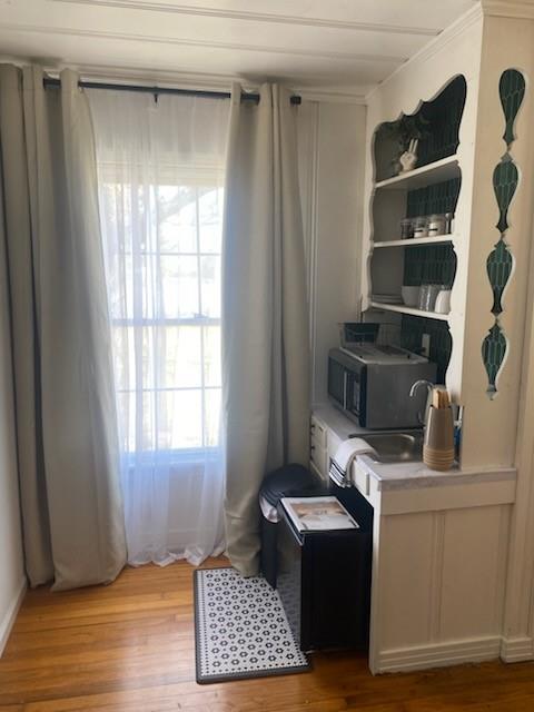 440 South Main Street Springtown, TX 76082 - Photo 33 of 33 a view of walk in closet with clothes and shoes