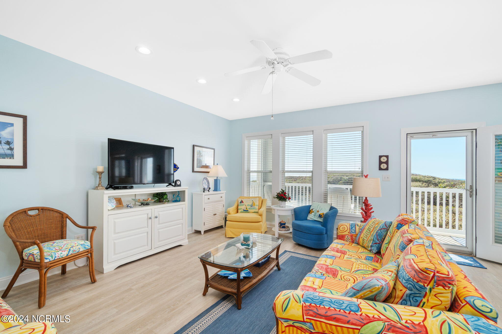 1701 Salter Path Road, Unit B102 Indian Beach, NC 28512 - Photo 3 of 60 Open concept living space w/ views