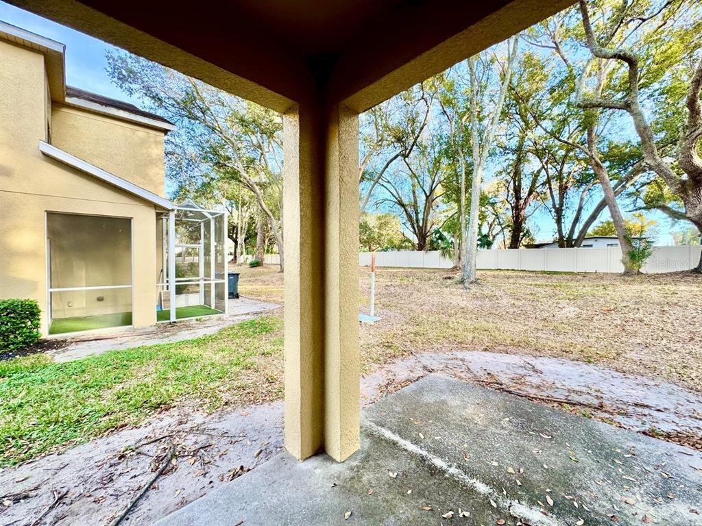 10545 Shady Falls Court Riverview, FL 33578 - Photo 33 of 36 a view of a yard with an outdoor space
