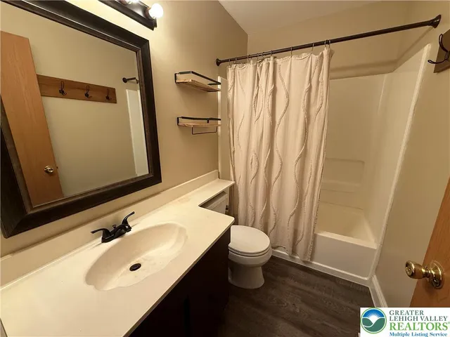 a bathroom with a sink and a tub