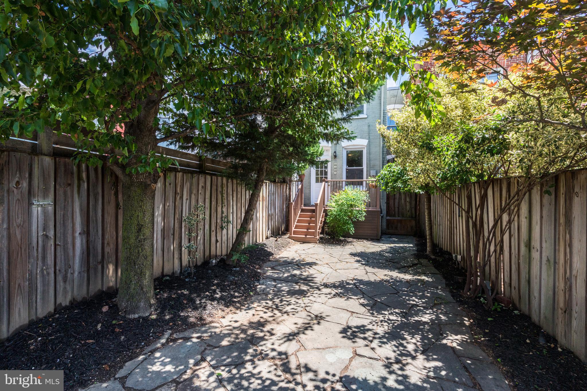 2304 Ontario Road Northwest Washington, DC 20009 - Photo 20 of 21 Beautiful Private Rear Garden