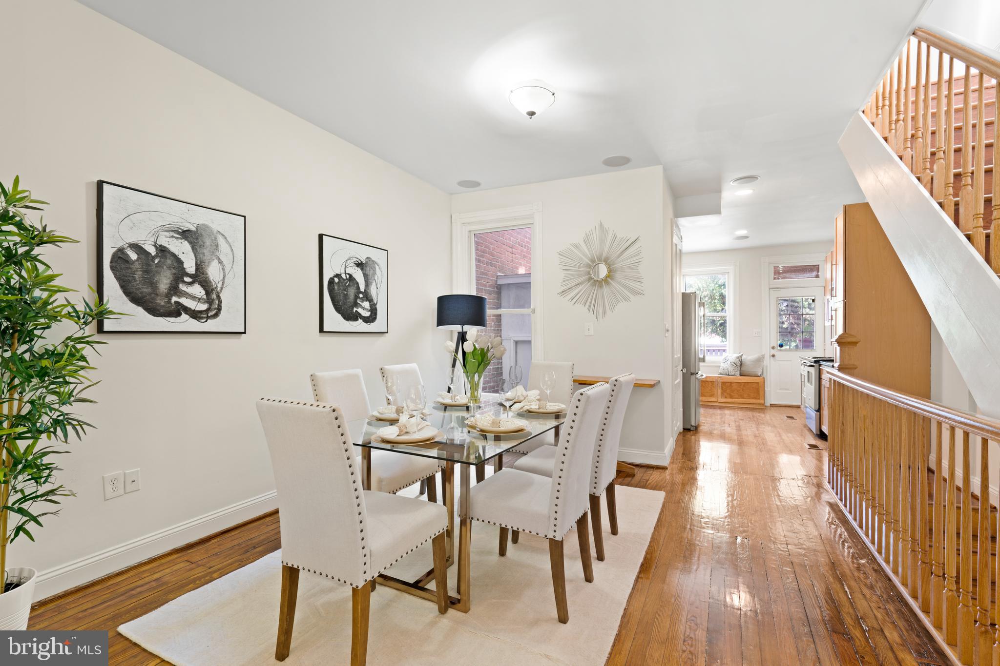2304 Ontario Road Northwest Washington, DC 20009 - Photo 6 of 21 Dining Room/Kitchen