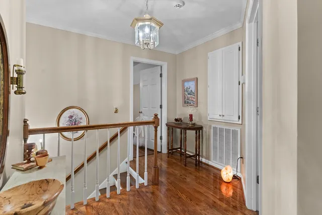 a bathroom with a sink double vanity and a mirror