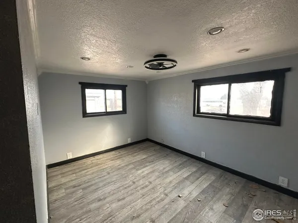 wooden floor in an empty room