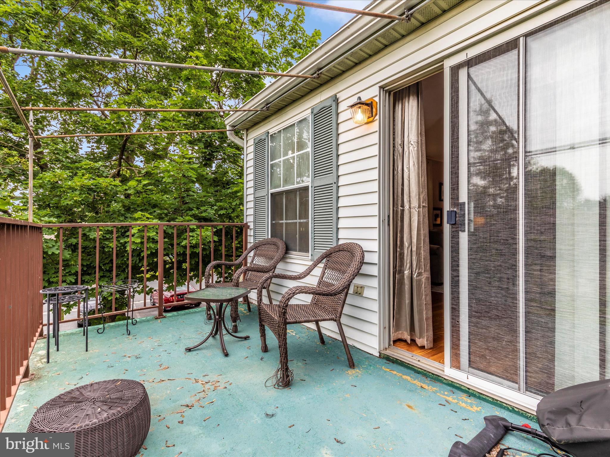7050 Basswood Road, Unit 11 Frederick, MD 21703 - Photo 40 of 59 Large Balcony