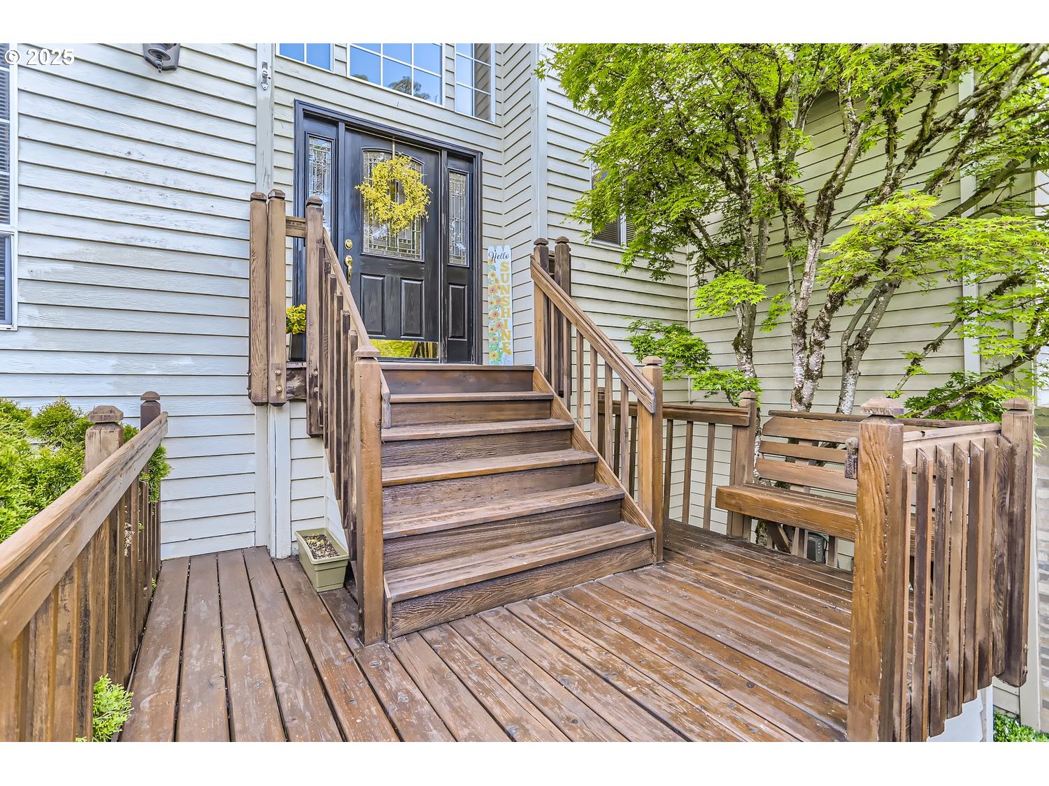 14525 Southwest Chesterfield Lane Portland, OR 97224 - Photo 6 of 31 a view of outdoor space with deck and furniture