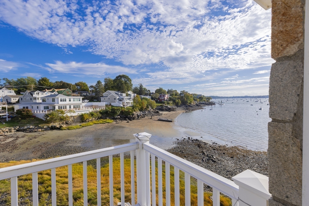 89 Naugus Avenue Marblehead, MA 01945 - Photo 27 of 39 a view of a city street from a balcony