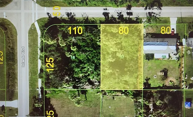 a view of a store with a lot of signs