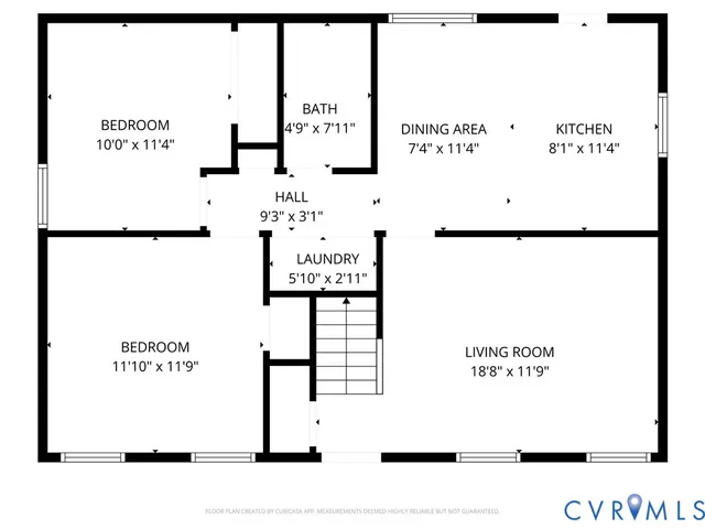 a picture of a floor plan