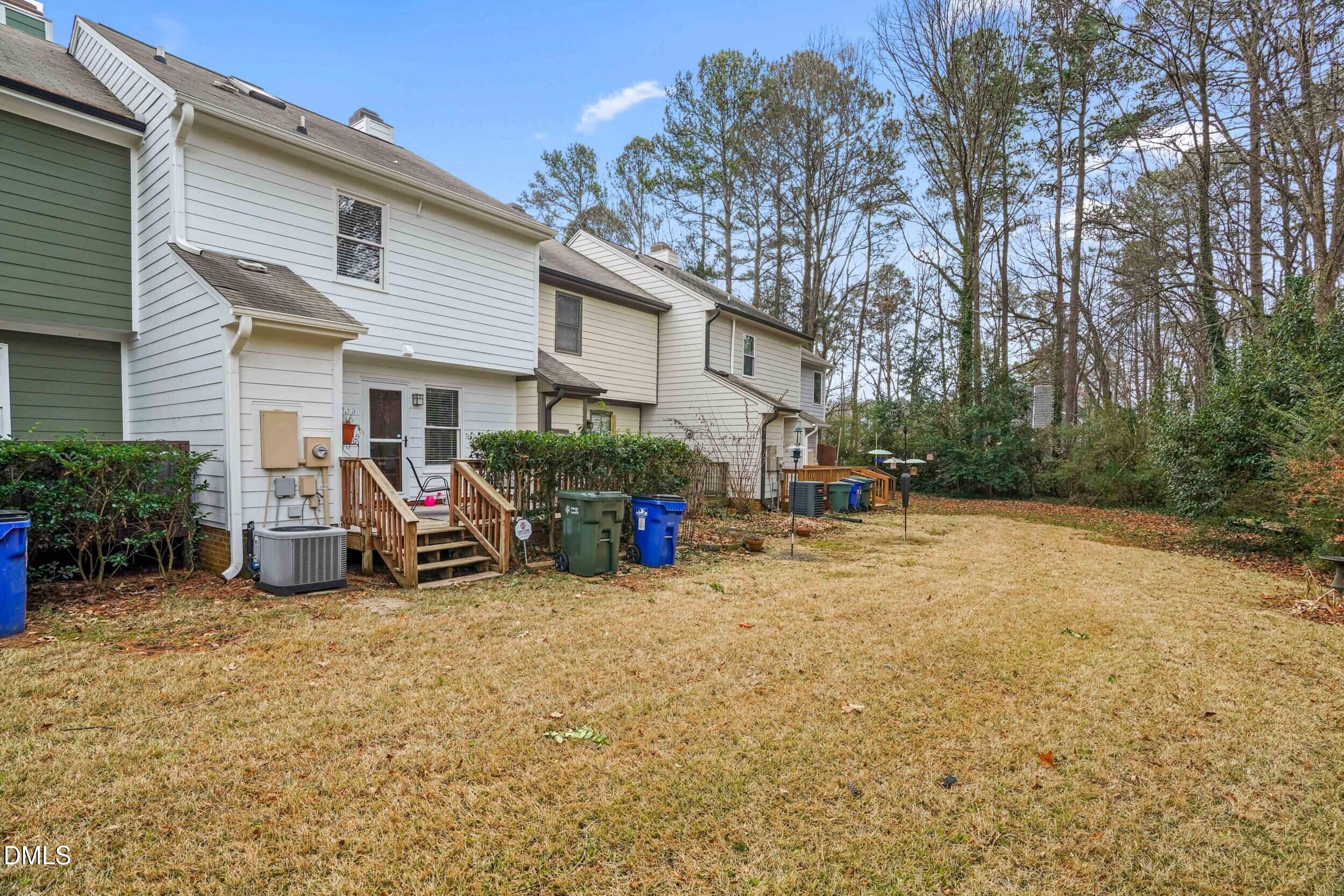 710 Powell Drive, Unit C Raleigh, NC 27606 - Photo 23 of 24 a view of a house with a patio