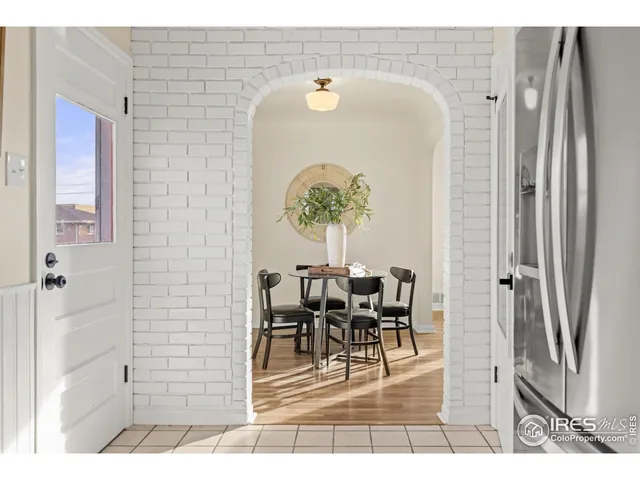 a view of dining room and livingroom view