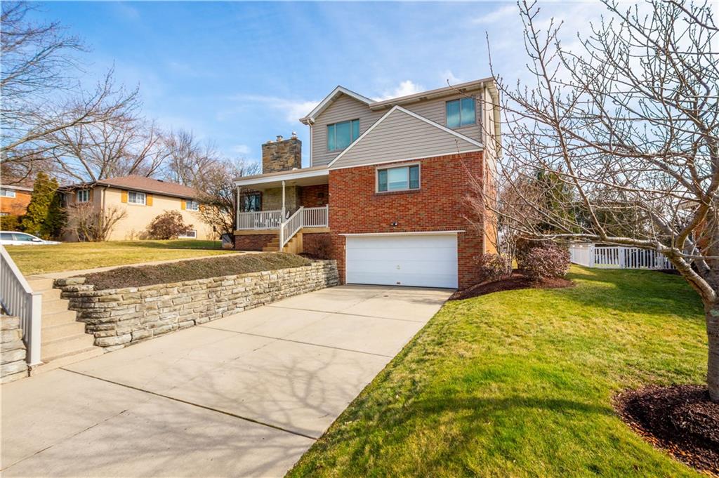 1735 Borland Road Pittsburgh, PA 15243 - Photo 2 of 25 a front view of a house with a yard