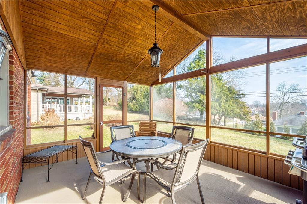 1735 Borland Road Pittsburgh, PA 15243 - Photo 8 of 25 a view of a city from a dining room with furniture window and outside view