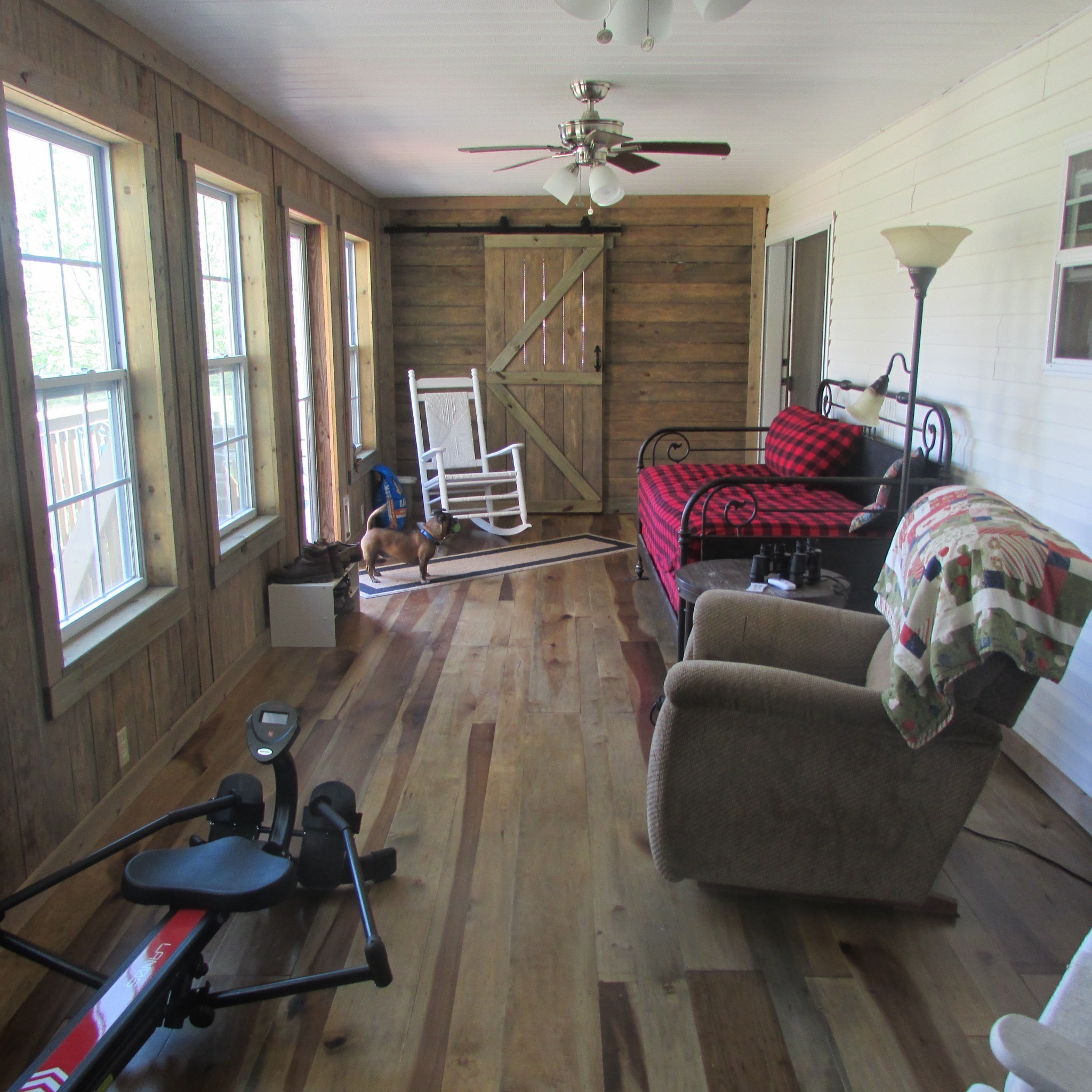 75 Snell Road Ethridge, TN 38456 - Photo 16 of 51 a living room with furniture a ceiling fan and a window