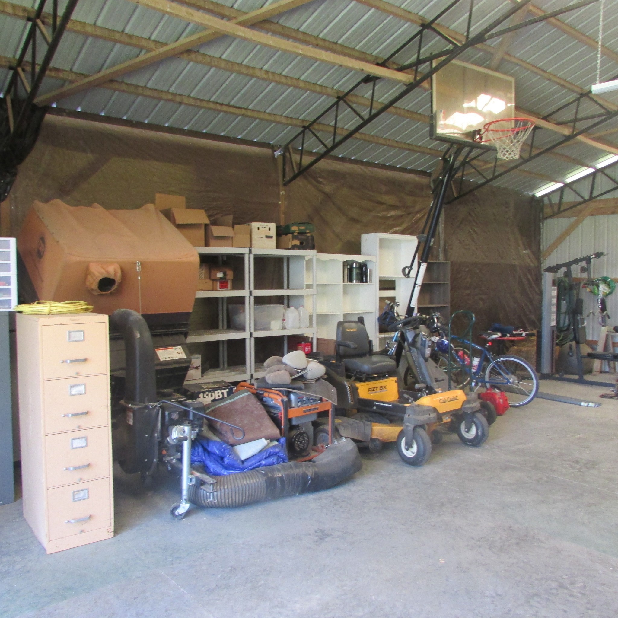 75 Snell Road Ethridge, TN 38456 - Photo 31 of 51 a view of a garage with storage