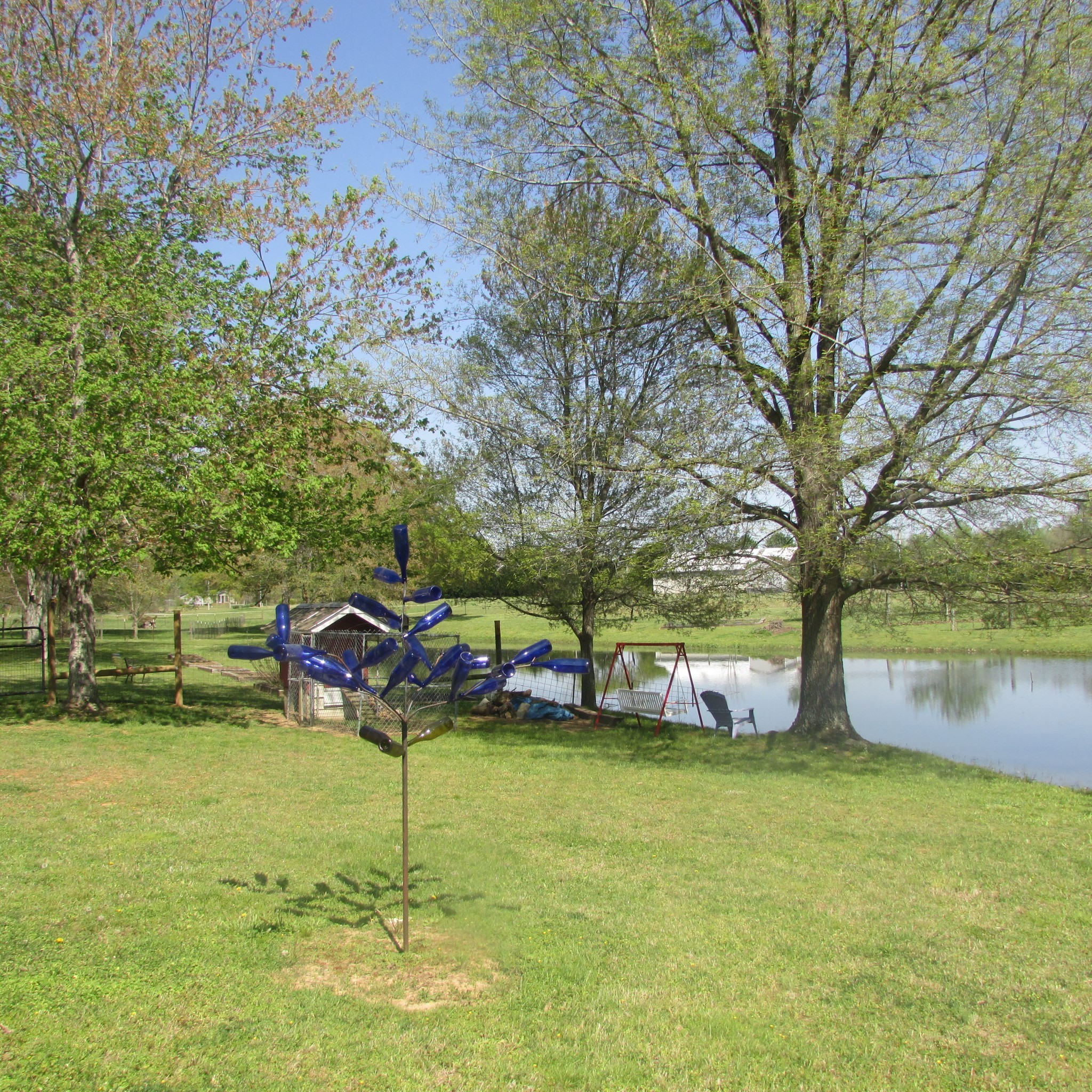 75 Snell Road Ethridge, TN 38456 - Photo 39 of 51 a view of a garden with wooden fence