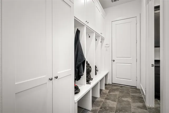 a view of entryway with stairs