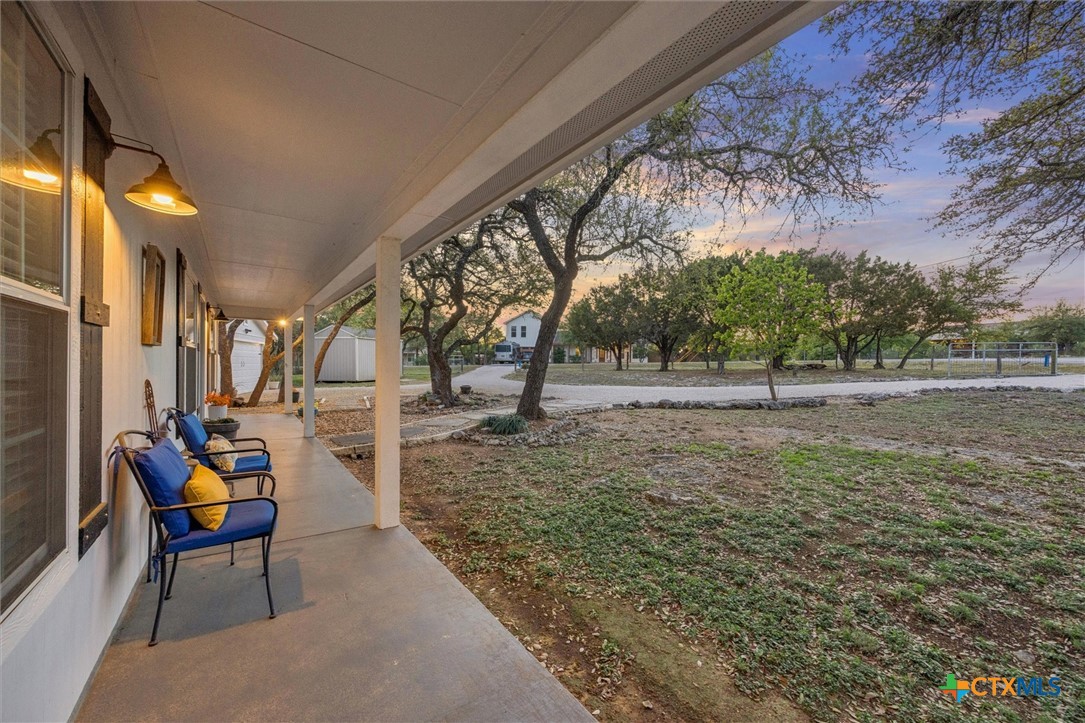 1328 Cottonwood Road Fischer, TX 78623 - Photo 33 of 35 a view of outdoor space with seating