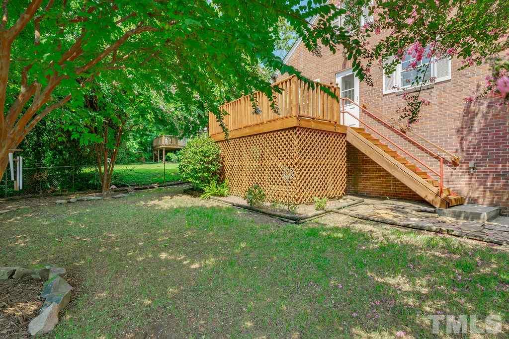 510 Harding Street Raleigh, NC 27604 - Photo 29 of 30 a view of a house with a yard