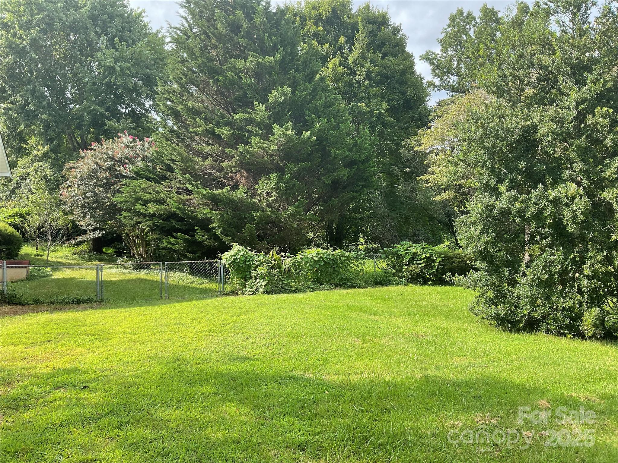 402 Connelly Springs Road Lenoir, NC 28645 - Photo 5 of 33 a view of a grassy field with trees in the background