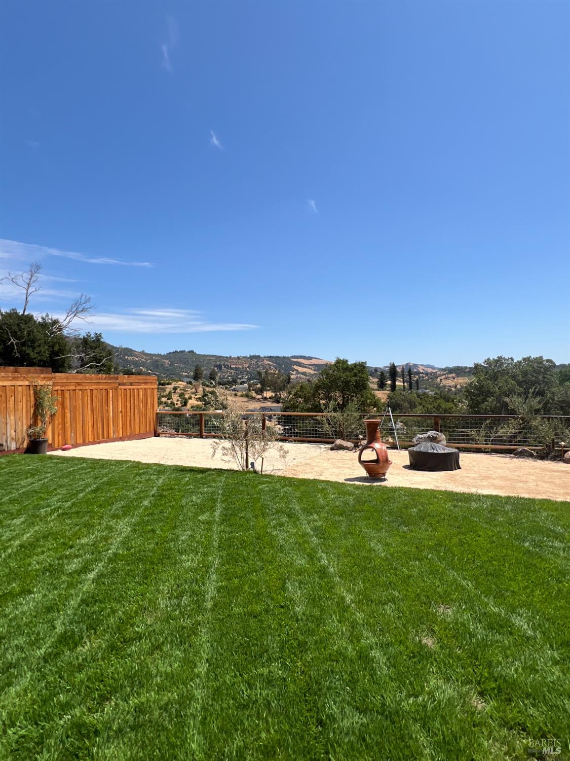1436 Mark West Springs Road Santa Rosa, CA 95404 - Photo 11 of 39 a view of a garden with houses
