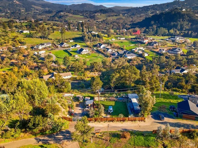 a view of outdoor space and mountain view