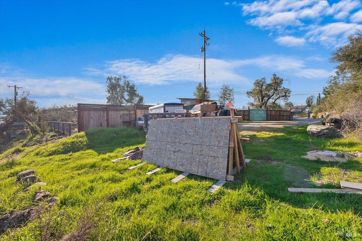 1436 Mark West Springs Road Santa Rosa, CA 95404 - Photo 8 of 39 a view of a garden with a fountain