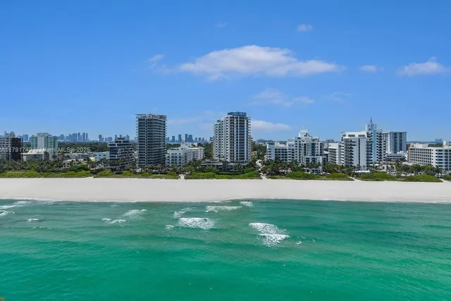 a view of a city with tall buildings