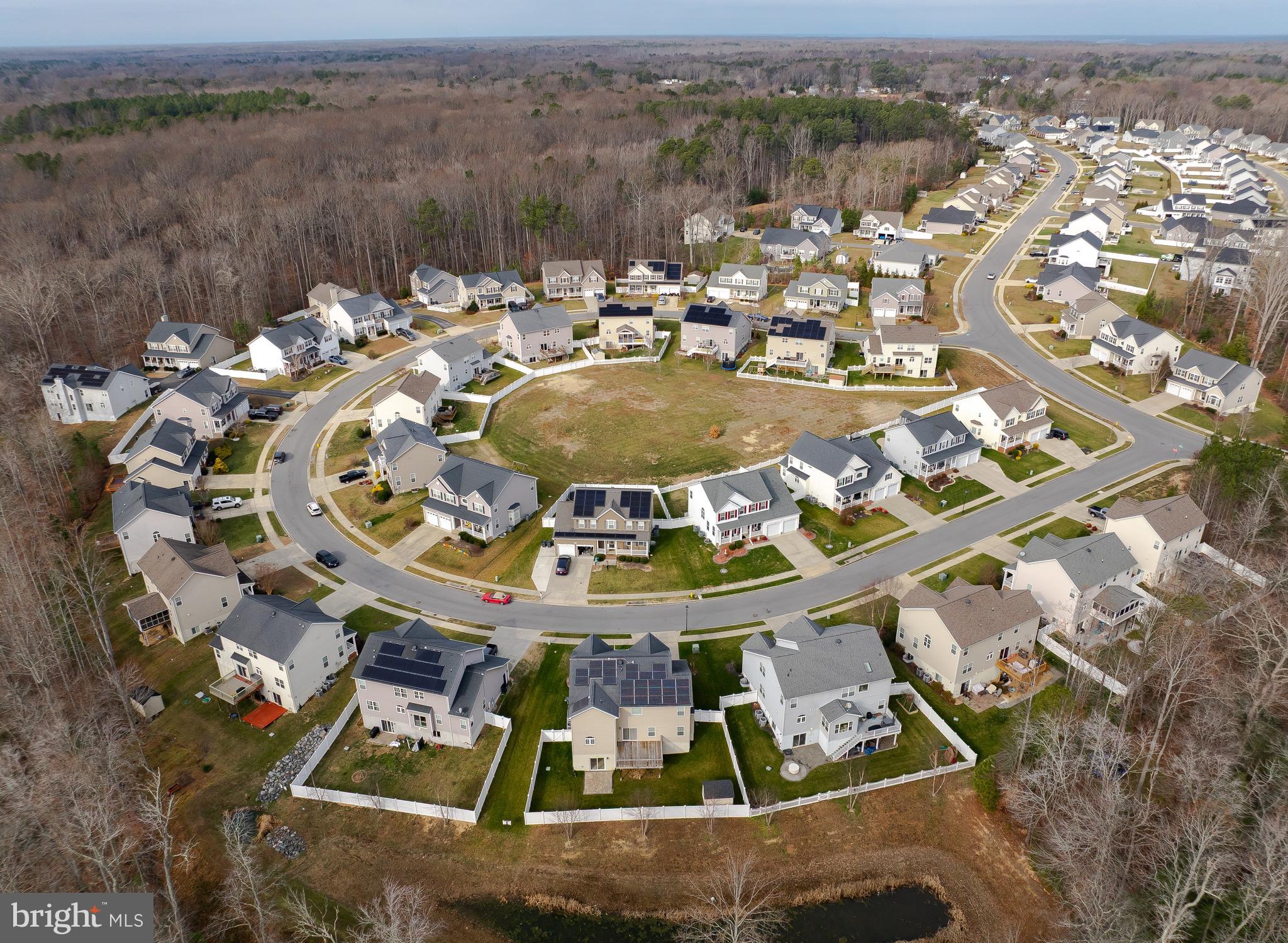 43361 Quail Street Hollywood, MD 20636 - Photo 63 of 73 an aerial view of a house with a swimming pool