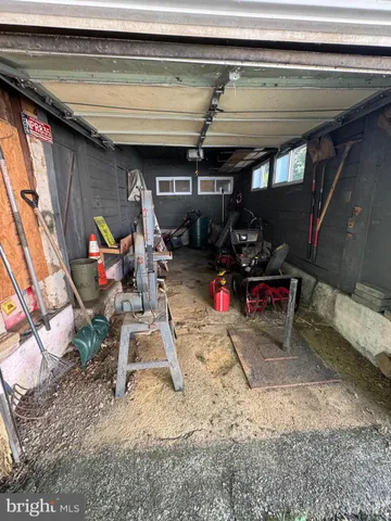 a view of storage and utility room