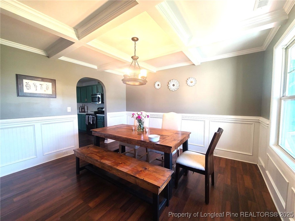 139 Spillburg Court Raeford, NC 28376 - Photo 5 of 33 a living room with furniture and wooden floor