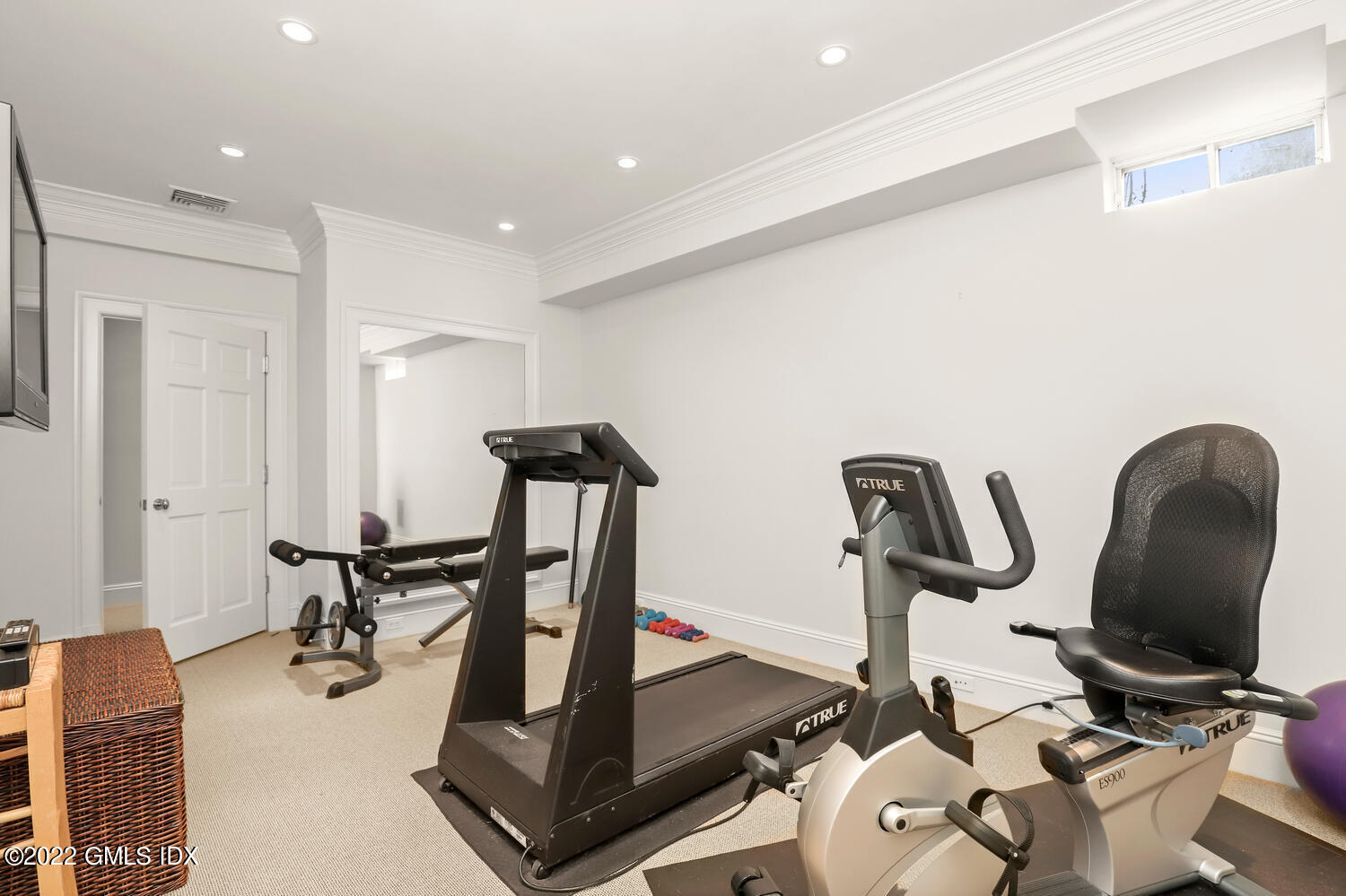 33 Hill Road Greenwich, CT 06830 - Photo 34 of 49 a view of a room with gym equipment