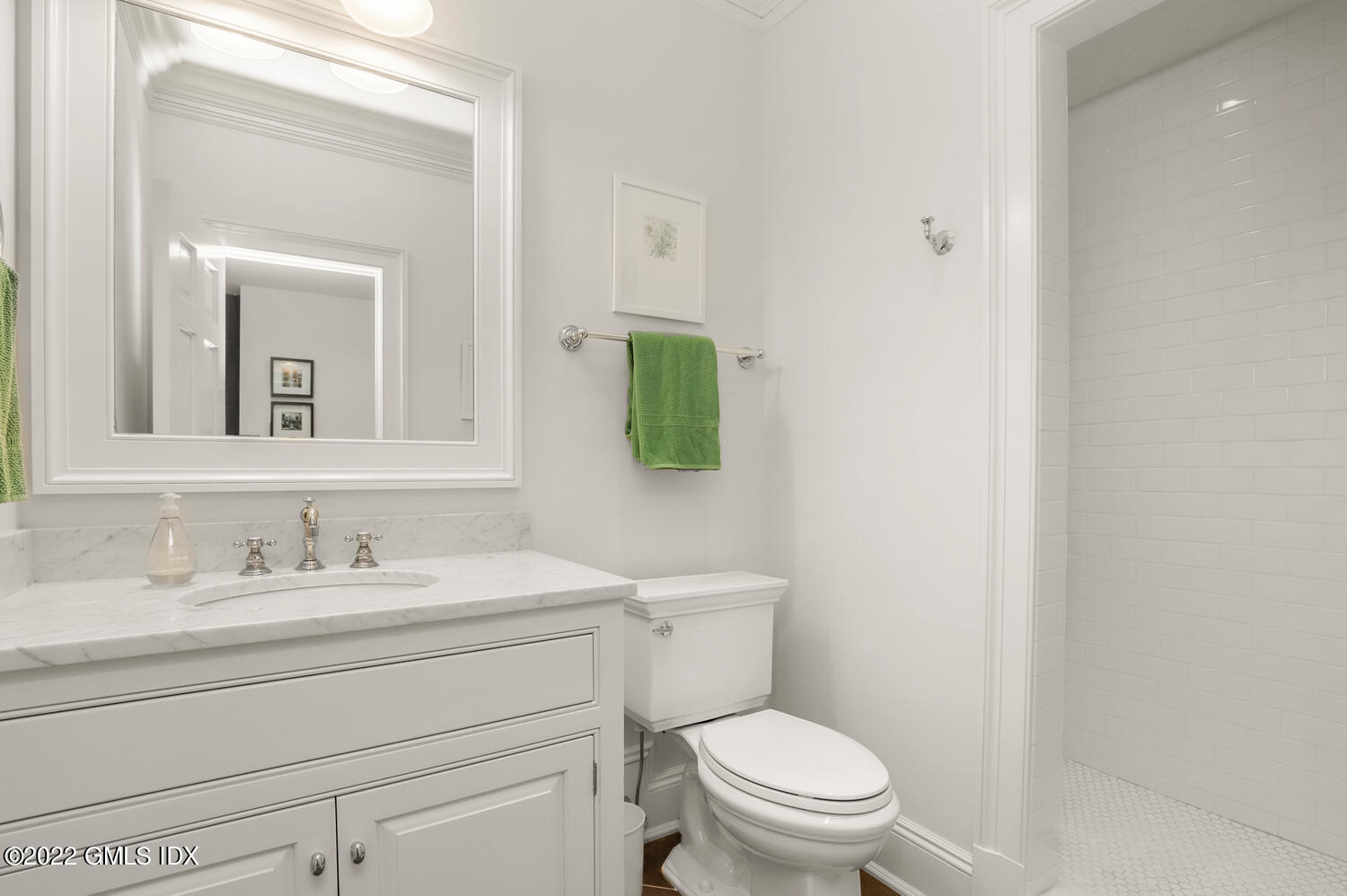 33 Hill Road Greenwich, CT 06830 - Photo 35 of 49 a bathroom with a toilet sink and mirror