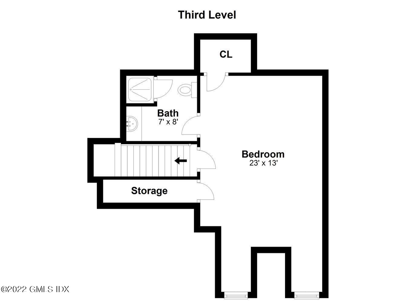 33 Hill Road Greenwich, CT 06830 - Photo 48 of 49 a view of a bench in a white wall