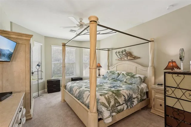 a kitchen with a stove and a white refrigerator