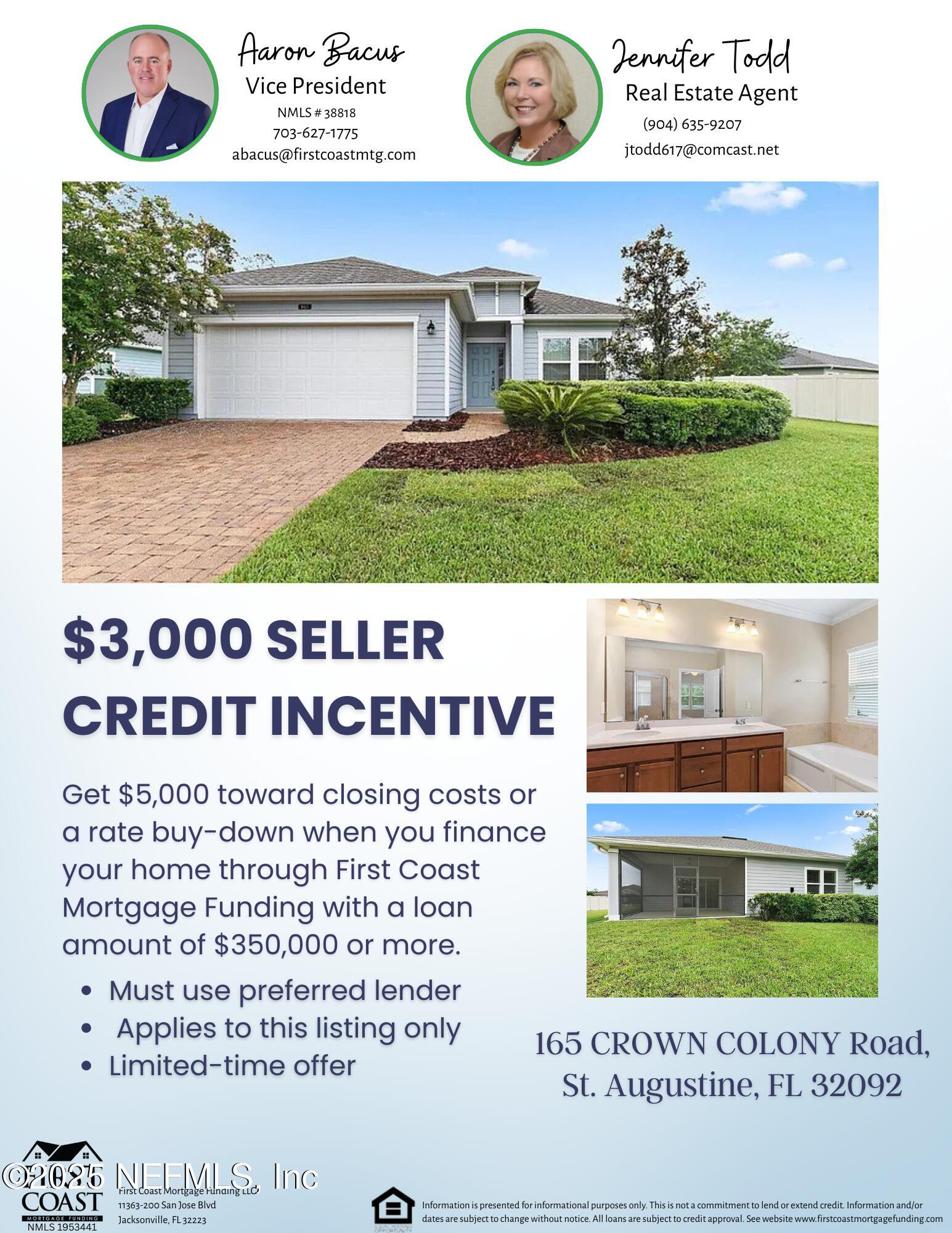 165 Crown Colony Road St. Augustine, FL 32092 - Photo 2 of 25 a picture of a park