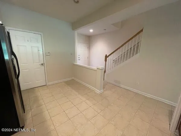 a room with gym equipment