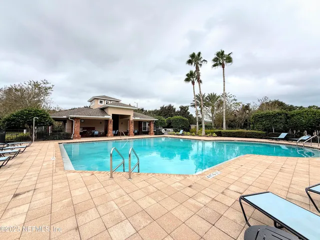 a view of a house with pool