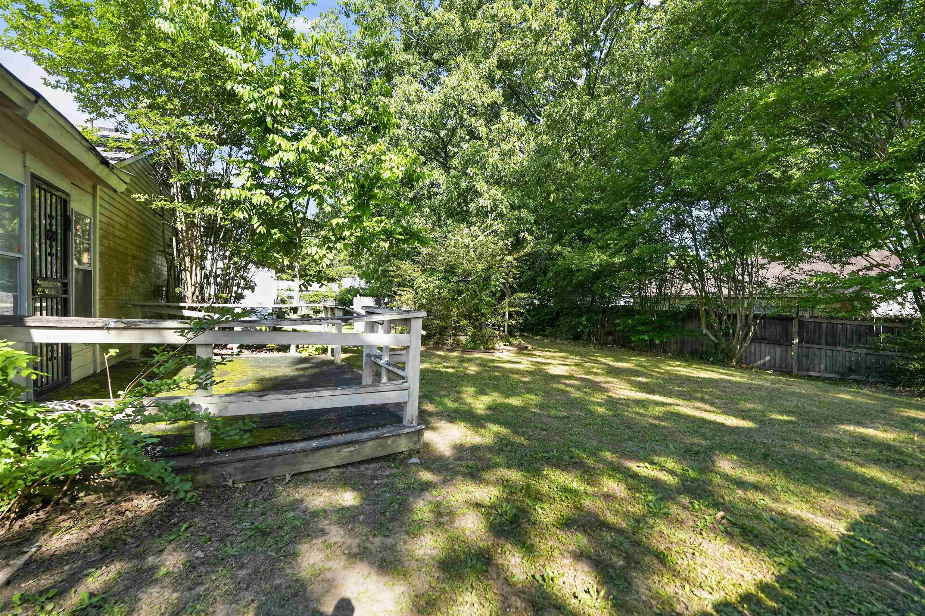3372 Spring Shadow Drive Memphis, TN 38118 - Photo 6 of 35 Expansive backyard featuring a manicured lawn and mature trees